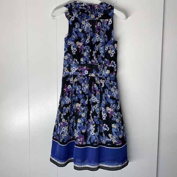 White House Black Market Floral Dress - Sz 2 - Picture 4 of 10
